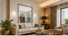 Comfortable contemporary apartment interior